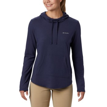 Columbia Solar Shield, Sudaderas Con Capucha Azul Marino Para Mujer | 981267-KQJ